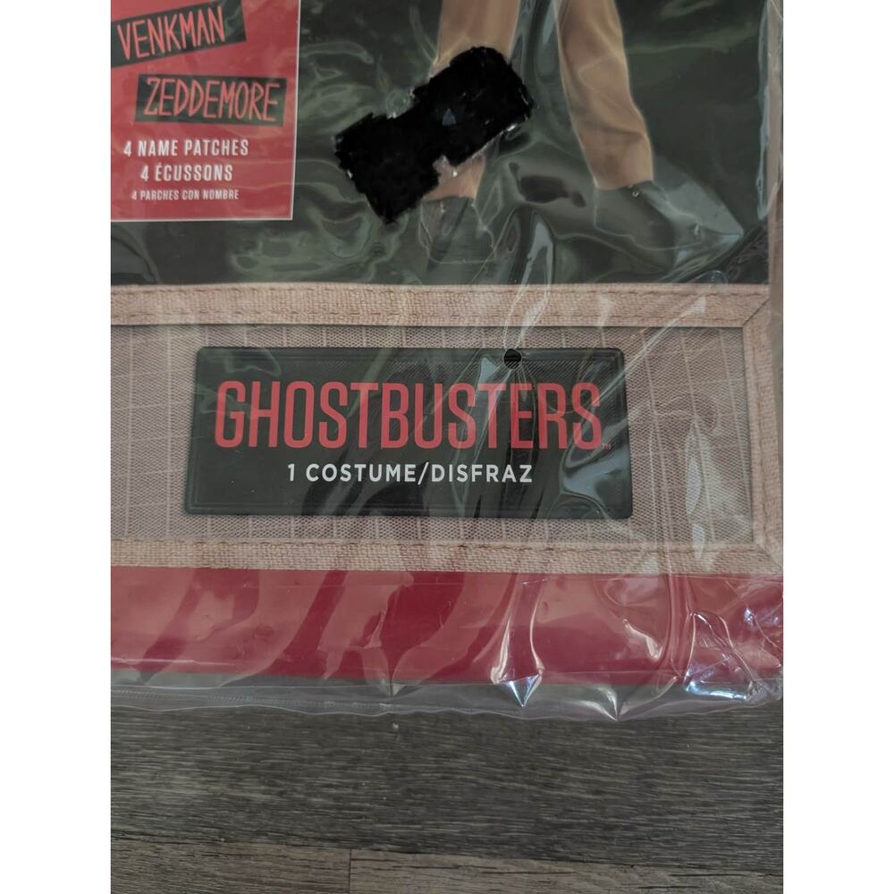 NEW! Childs Ghostbusters Halloween Costume Movie Cosplay Size L 12-14 Backpack - Picture 6 of 13